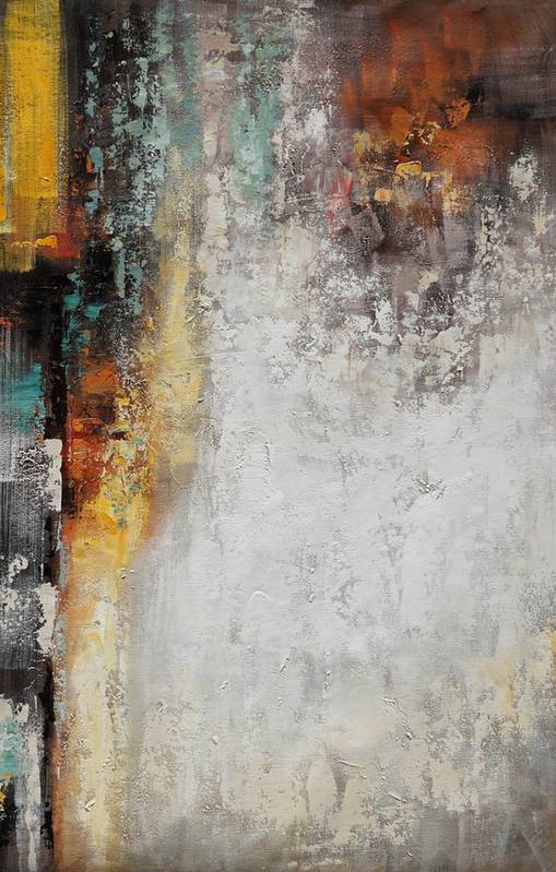Neutral Painting Grey - original acrylic painting for study
